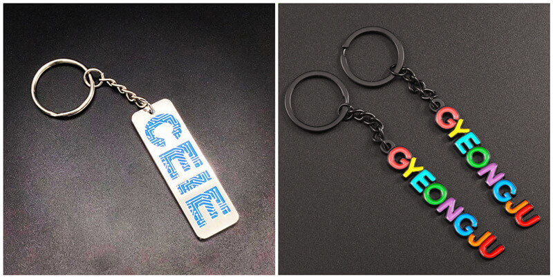personalized name key rings makers wholesale custom keychain manufacturers